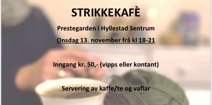 Bilde/illustrasjon for Strikkekafé